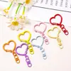 Barniz para Hornear de Color Hebilla de Corazón de Aleación Correa Hebilla en Forma de 8 Joyería DIY Perler Beads Llavero Colgante Accesorios Material Al Por Mayor