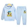 Traje para Niño Primavera y Otoño 2024 Otoño Nuevo Sudadera Deportiva con Capucha de Dos Piezas para Niños Ropa de Otoño Guapa para Niño