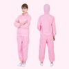 Traje de Ropa de Trabajo para Fábrica de Alimentos para Mujer con Capucha, Ropa de Protección contra el Polvo para Taller de Fábrica para Hombre, Ropa de Trabajo de Manga Larga