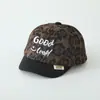 Nova Touca de Beisebol para Bebê Estilo Retrô Europeu e Americano Estampa de Leopardo Touca de Beisebol Infantil Chapéu para Meninos Primavera e Outono Chapéu Infantil Transfronteiriço Yiwu