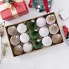 Bola de Navidad Flotada de Amazon Transfronteriza 8cm Terciopelo Luz Colgante para Árbol de Navidad Set de Decoración Navideña de Lujo