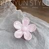 Presilha de Flor Doce Fofa Estilo Coreano para Prender o Cabelo na Parte de Trás da Cabeça Presilha Tubarão Sainting Moda para Sair Acessórios de Cabelo Versáteis