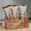 Croutons de color té, Snacks, Pasteles, Croutons crujientes, 35g*9 Bolsas*6 Cajas en una Caja