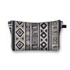 Bolsa de Cosméticos Estilo Étnico Vintage Poliéster Gran Capacidad Bolso de Mano Salida Portátil Almacenamiento de Cosméticos Lápiz Labial Bolsa de Lavado
