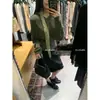 Nueva colección de otoño: Elegante y suave suéter de punto casual estilo coreano para mujer, con cuello en V y mangas murciélago, con un diseño que estiliza y define la cintura