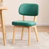 Silla de Comedor Nórdica de Madera Maciza Moderna Simple para Hogar Restaurante Hotel Silla con Respaldo Retro Silla Taburete de Comedor Medieval de Ocio