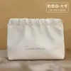 Bolsa de Maquillaje Estética de Alta Apariencia con Banda Elástica Plegable, Bolsa para Retoques de Cosméticos Compacta, Bolsa Portátil de Viaje para Almacenamiento de Artículos de Tocador