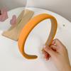 Diademas de Moda Color Caramelo Diademas Dulces Dopamina Bandas para el Cabello para Lavar la Cara Mujer Color Sólido Estilo Fresco Venta al por Mayor