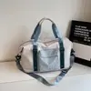 Nova Bolsa Grande Capacidade para Viagem de Negócios Curta, Bagagem de Mão para Viagem, Bolsa para Atividades ao Ar Livre, Fitness, Yoga, Natação, Bolsa de Ombro Único, de Mão