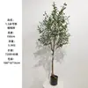 Série de Plantas Verdes Simuladas de 1,66m, Árvores Artificiais Grandes de Chão para Interior, Plantas em Vasos, Vitrines, Paisagismo, Árvores Artificiais