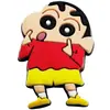Acessórios para Sapato Tamanco Crayon Shin-Chan de Anime, Clips para Sapato de Borracha Macia em PVC, Acessórios DIY, Clips Decorativos Removíveis, E-commerce Transfronteiriço