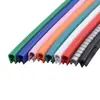 Tira de Sellado Anticolisión para Puerta de Coche Tira de Protección en Forma de U para Borde de Puente de Acero Inoxidable Tira de Sellado de Borde de Color para Puerta y Ventana