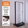 Valla Luminosa Vertical con Iluminación Doble Cara, Recargable para Exteriores, de Pie, Móvil, Impermeable, Película Suave UV, Caja de Luz Publicitaria de Lona