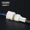 Conector à prova d'água 2.3 car 1 furo 2 pinos 3P4 furos 6P9P16 furos conector plug-in terminal de fiação