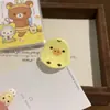 Lindo Clip Pequeño Antiguo de Rilakkuma, Oso de Dibujos Animados de Aspecto Elevado, Mini Clip Acrílico Tridimensional, Accesorio para el Cabello de Chica Dulce
