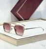 Gafas de Sol Jmm Transfronterizas Doble Puente Estilo Metálico Punk Retro Cuadradas de Alta Gama Tendencia para Hombres y Mujeres Commodore