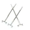 Manguera de Iluminación Extensible Manguera Metálica Lámpara de Mesa Foco Soporte Moldeable Flexible Tubo de Cuello de Cisne Tubo de Silicona Metal