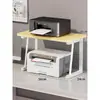 Estante de Almacenamiento para Cocina Estante para Horno de Microondas Ahorrador de Espacio de Escritorio Hogareño Encimera Estante de Almacenamiento para Olla Arrocera de Múltiples Capas