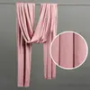 Cortinas de Boda, Tejido Elástico, Tejido de Seda de Leche, Decoración de Fondo de Escenario de Salón de Bodas de Doble Cara, Tul para Techo, Tejido Ondulado
