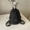 Mochila Ligera para Exteriores para Hombres y Mujeres, Cierre de Cordón, Bolso Cruzado para el Pecho, Bolso Deportivo de Bloques de Color para Senderismo con Portabotellas, Mochila de Doble Uso