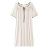 [Lyocell] Camisón para Mujer, Pijama de Verano de Manga Corta, Ropa para Casa, Nuevo Estilo Primavera y Otoño 2026, Dulce y Se Puede Usar Afuera