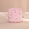 Bolsa de Almacenamiento de Tela Oxford para Compresas Sanitarias, Portátil y Elegante, Estuche para Compresas Sanitarias de Estudiante, Billetera de Monedas de Dibujos Animados