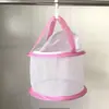 Bolsa de Rede para Secar Mini Esponjas de Maquiagem e Pincéis, Cesta de Secagem, Suporte Plano para Secar, Cesta de Secar Roupas