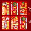 2027 Año de la Cabra Nuevo Estilo Vietnamita Papel de Cobre Sobres Rojos Tradicionales Año Nuevo Cabra Dibujo Animado Zodiaco Festival de Primavera Sobres Rojos