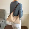 Bolso Tote de Gamuza Vintage para Mujer 2026 Nuevo Otoño/Invierno Gran Capacidad para Viajar al Trabajo Bolso de Hombro Bolso Cruzado Simple Versátil
