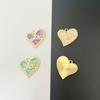Accesorios de Joyería DIY Accesorios para el Cabello de Niños Accesorios de Corazón de Perlas de Lunares Aleación Gota de Aceite Collar Colgante Llavero
