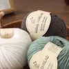 290 Ovillo de Lana Merino DIY Tejer Suéter de Bebé Bufanda Ovillo de Lana Suave y Amigable con la Piel