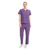 Lavar as mãos roupa split suit Doutor Enfermeira cunhada enfermeira escovar roupas de mão quatro lados elástico manga curta bordado Impressão feminina
