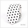 Corbata informal de algodón con lunares para hombre, estilo coreano, de 6 cm de punto, para estudio fotográfico.