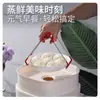 Plato escurridor de plástico para el hogar, plato para cocinar al vapor con múltiples agujeros, cesta para vaporera, rejilla para cocinar al vapor, horno microondas, olla arrocera, resistente a altas temperaturas, dumplings al vapor, bollos al vapor
