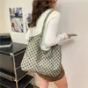 Bolsa de Mano tipo Tote Casual Coreana al por Mayor para Mujer 2025 Otoño Nuevo Lunares Gran Capacidad Bolso de Hombro de Moda Bolso de Axila