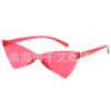 2024 Nueva Moda Calle Tendencia Color Caramelo Gafas Gafas de Sol Ojo de Gato Moda Personalizada Gafas de Sol Marco Mariposa