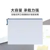 Bolsa de Archivo para Almacenamiento Bolsa de Malla con Cremallera Bolsa para Materias Bolsa para Archivos A4 Engrosada Gran Capacidad Impermeable Papel de Examen de Estudiante Tarea