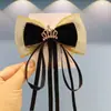 Diadema Roja con Lazo Grande de Año Nuevo para Niños Accesorios para el Cabello Hanfu Borla Linda Pinza para el Cabello Pinza para el Cabello de Año Nuevo para Niñas
