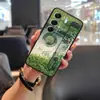 Adecuado para Funda de Teléfono Móvil Tecno, Textura de Moda, Pulsera Personalizada, Carcasa Blanda Madura a Prueba de Polvo y Disipación de Calor, Estilo Chino Pareja Todo Incluido