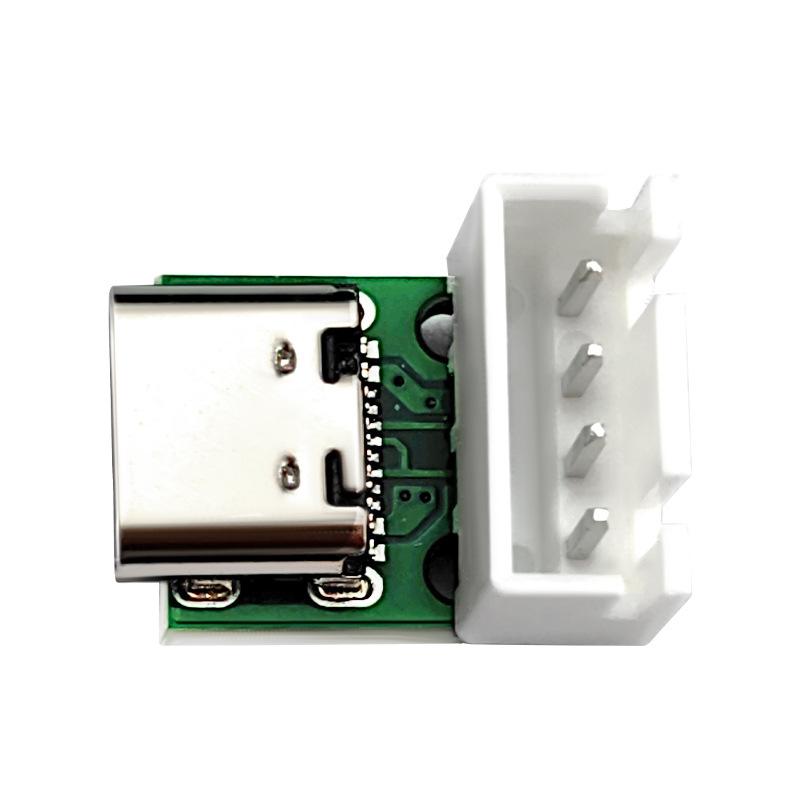 05-16   TYPEC 16P转2.54白色端子直插18