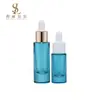 Botella Redonda de 30 ml 5 ml 10 ml 15 ml Bomba Gotero Botella de Esencia Botella Cosmética Gotero Botella de Aceite Esencial Botella Dosificadora para Cosméticos