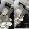 Acessórios de Joalheria Concha Não Porosa Concha Borboleta Borboleta Branca Oval Anel DIY Superfície Anel Profundo Mar Profundo Outras Pérolas