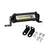 Mini tira de luz COB de una sola fila de fábrica directa, luz de trabajo LED para modificación de coche, 9W, luz para vehículo todoterreno, foco
