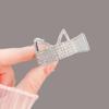 Borla Estilo Chino Perla Pedrería Super Inmortal Pinza de Agarre para Mujeres Parte Trasera de la Cabeza Antiguo Taladro Flash Pinza de Tiburón Accesorios Avanzados para el Cabello
