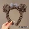 Faixas de cabelo da moda para meninas, perfeitas para outono e inverno, com um design fofo e divertido, apresentando orelhas de gato de desenho animado, e versáteis o suficiente para combinar com qualquer roupa.