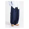 Pantalones de Mezclilla Estilo Japonés para Trabajo para Hombre, Marca de Moda, Cintura Elástica, Corte Holgado, Talla Grande, Pantalones de Pierna Ancha Cónica, Estilo High Street, Pantalones de Pierna Ancha con Caída