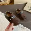 Zapatos Birkenstock Retro de Piel Sintética con Dedos Divididos de Cobertura Total para Mujer Otoño 2026 Nuevos Zapatos Planos de Moda Versátiles con Correa de Hebilla Única Mary Jane