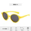 Nuevas Gafas de Sol Redondas de Moda para Bebé Polarizadas Silicona Suave Gafas de Sol para Niños Anti-UV para Bebés Niños y Niñas Protector Solar