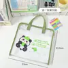 Bolsa Organizadora Capivara Fofa Urso Panda Gigante Pasta Portátil Desenho Animado Estudante Classificação de Provas Armazenamento Bolsa Atacado