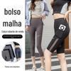Calças de ginástica de cintura alta para levantamento de quadril abdominal, calças justas de malha para mulheres, calças de corrida, shorts esportivos de aperto abdominal, tamanho grande de verão